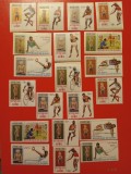 GUINEA, SPORT MEXIC - SERIE COMPLETĂ PERF./IMPERF. MNH