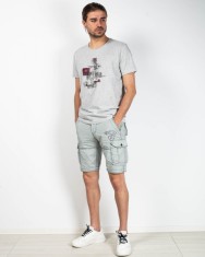 Pantaloni scurti cargo Cars Jeans din bumbac 2107901291 foto