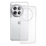 Husa silicon compatibila oneplus 12, pastreaza originalitatea, transparent