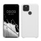 Husa Kwmobile pentru Google Pixel 5, Alb, Silicon, 53633.48