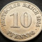 Moneda istorica 10 PFENNIG - GERMANIA, anul 1914 *cod 4970 - litera A excelenta