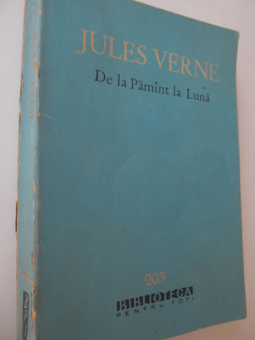 De la pamant la luna - Jules Verne