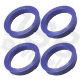 Set inele de centrare ghidaj jante noi 73.1-58.1 mm Alfa Romeo, Fiat