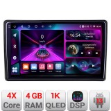 Navigatie Audi A4 B6 Quad Core A-050 4+64 InCell Display 1K Android Waze USB Navigatie Internet Youtube Radio