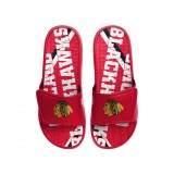 Chicago Blackhawks papuci gel slide slipper - XL = 46-48 EU