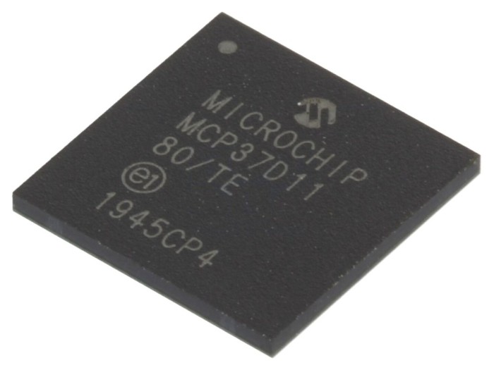 Convertor A/D 8 canale 12-bit 80Msps