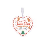 Ornamente de Crăciun din ceramică suspendabile, inimioare, suveniruri &ndash; sortiment
