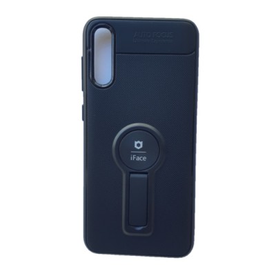 Husa IFace Pentru Samsung Galaxy A10, A105 - Silicon, Negru foto