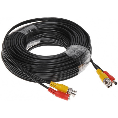 Cablu sertizat 10m BNC+DC, alimentare si semnal video SafetyGuard Surveillance foto