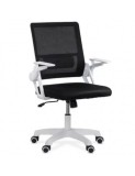 Scaun de birou ergonomic OFF 6261, mesh, cotiere rabatabile, inaltime reglabila, baza polipropilena, 80 kg