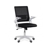 Scaun de birou ergonomic OFF 6261, mesh, cotiere rabatabile, inaltime reglabila, baza polipropilena, 80 kg
