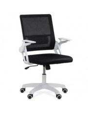 Scaun de birou ergonomic OFF 6261, mesh, cotiere rabatabile, inaltime reglabila, baza polipropilena, 80 kg
