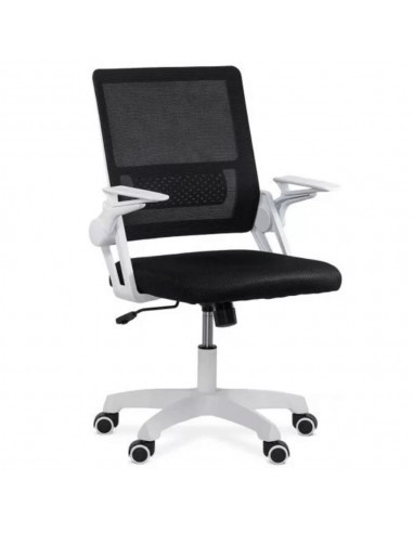 Scaun de birou ergonomic OFF 6261, mesh, cotiere rabatabile, inaltime reglabila, baza polipropilena, 80 kg