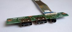 ASUS PU551J modul 2xUSB + iesire audio foto