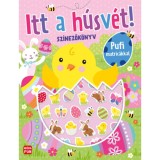 Itt a h&uacute;sv&eacute;t! - Sz&iacute;nezők&ouml;nyv pufi matric&aacute;kkal
