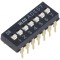 Comutator DIP-SWITCH 7 Secțiuni OFF-ON 0,1A/24VDC THT
