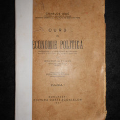 Charles Gide - Curs de economie politica. volumul 1 (1927)