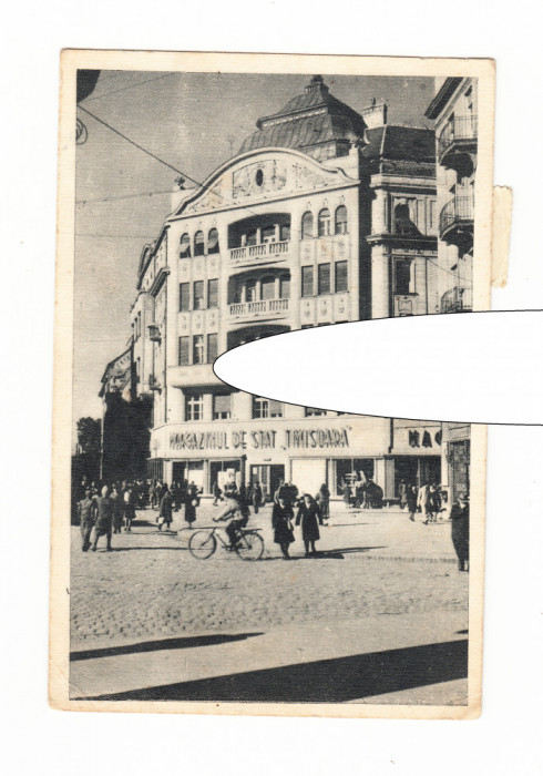 CP Timisoara - Magazinul de stat, RPR, circulata 1949, stare foarte buna