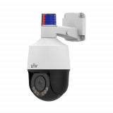 Camera IP mini-PTZ seria LightHunter 5 MP, zoom optic 4X, Audio, Alarma, SDcard, IR 50M - UNV IPC675