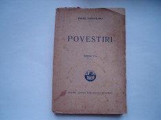 Povestiri - Mihail Sadoveanu, editia a VI-a
