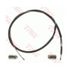 Cablu frana mana Citroen C4 2 (NC), C4 Sedan (NC), DS4 (NX); Peugeot 308 CC (4B), 308 1 (4A, 4C), punte spate, Stanga=Dreapta, pt frana disc, TRW