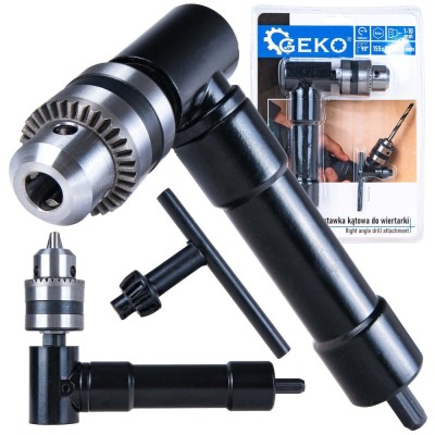 Adaptor unghiular pentru masini de gaurit si insurubat, 1-10 mm, Geko G00554 foto