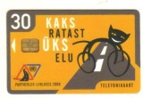 bnk card Cartele telefonice - Estonia - Traffic Harmlessness - Col:ET0126
