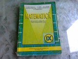 MATEMATICA MANUAL PENTRU CLASA A IX-A - C. NASTASESCU