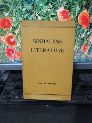 Sinhalese Literature, Godakumbura, The Colombo Apothecaries, Colombo 1955, 144 foto