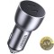 Incarcator Auto UGREEN CD213 36W 3A 2 x USB-C Gri