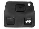 Membrana silicon butoane cheie Toyota cu 3 butoane, compatibila Yaris, Avensis, Corolla, RAV4, Techstar