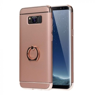 Husa Samsung Galaxy J5 2017, Elegance Luxury 3in1 Ring Rose-Gold foto