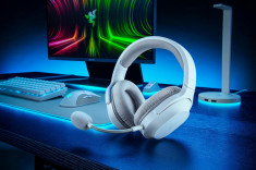 Casti cu micofon Razer Barracuda X Alb foto