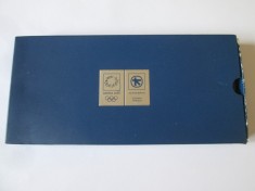 Grecia set 6 monede comemor.500 Drahme 2000 UNC Olimpiada Atena 2004-Alpha Bank