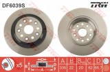 Disc frana LEXUS LS (UVF4, USF4) (2006 - 2016) TRW DF6039S