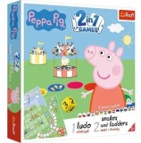 Cumpara ieftin Joc 2 in 1 Peppa Pig - Ludo &amp; Serpisori si scari