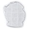 Matrita din silicon pentru confectionat tavi de servire, model femeie afro, 33 x 27 x 2.5 cm, alb