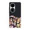 Husa compatibila cu Huawei P50 model Cartoons party, Silicon, TPU, Viceversa, Transparent, Carcasa