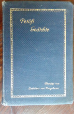 (SANDOR) ALEXANDER PETOFI: GEDICHTE (trad.LADISLAUS von NEUGEBAUER/LEIPZIG 1910) foto