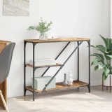 vidaXL Masă de consolă Lemn Vechi 88,5 x 30 x 75 cm Lemn compozit 882799