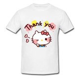 Tricou &quot; Hello Kitty, thank you! &quot;