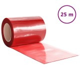 Cumpara ieftin Perdea pentru usa, rosu, 300 mmx2,6 mm 25 m, PVC