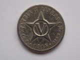 V CENTAVOS 1915 CUBA