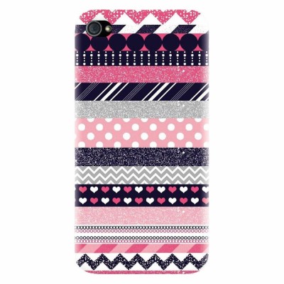 Husa silicon pentru Apple Iphone 4 / 4S, Love Pattern foto