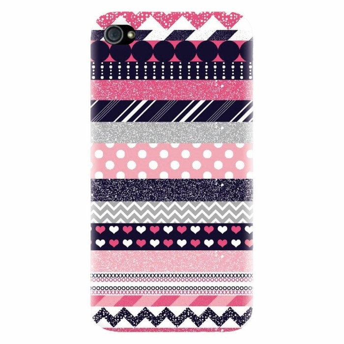 Husa silicon pentru Apple Iphone 4 / 4S, Love Pattern