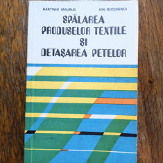 Spalarea produselor textile si detasarea petelor / R2P4S