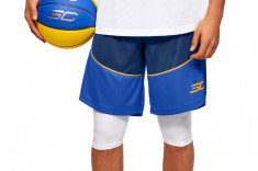 Pantaloni scurti Under Armour SC30 10 Shorts 1351323-449 albastru foto