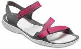 Sandale Crocs Swiftwater Webbing Sandal Roz - Paradise Pink/Smoke