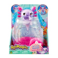 Set de joaca, AniMagic, Acvariu cu jucarie interactiva, Axolotl