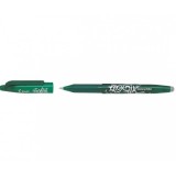 Pix Frixion Ball verde cu cerneala termosensibila, scriere fina, varf din otel inoxidabil, grosime 0.7 mm, Pilot